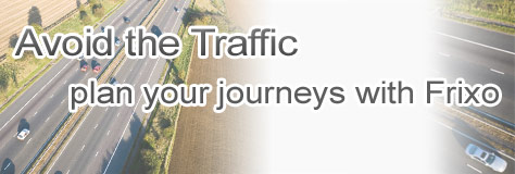 Avoid the Traffic - plan your journeys with Frixo