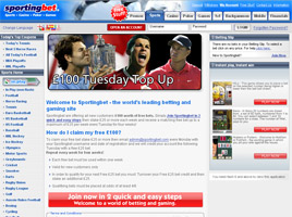 Sporting Bet Home