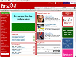 PartyBets Homepage