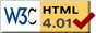 Valid HTML 4.01 Site